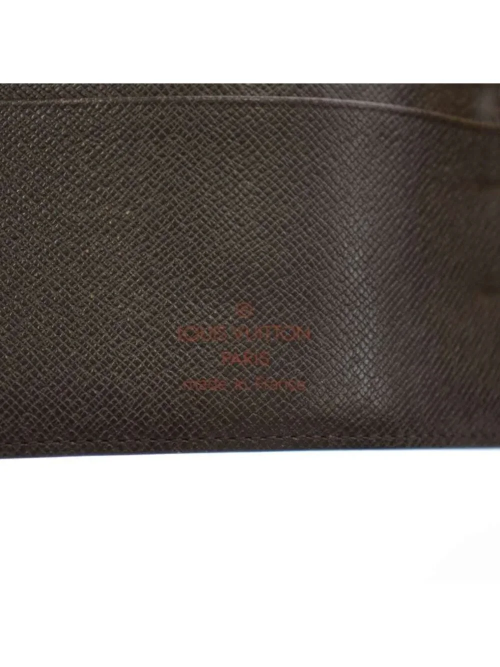 Louis Vuitton Damier Ebene Agenda MM Notebook Case Brown